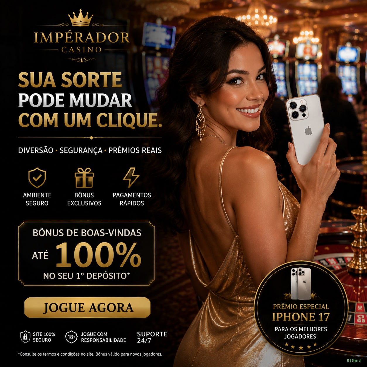 Login rápido no app 919bet